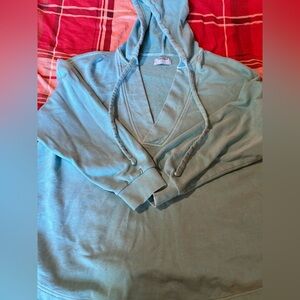 Old Navy V-Neck Light Blue Sweater